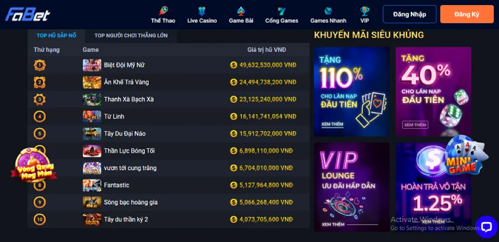 Đặc quyền dành cho thành viên VIP Super8
